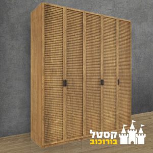 ארון פתיחה דגם תריס 200 ס"מ לארון קנטים עבים במיוחד (1.3 מ"מ), צירים איכותיים ומנגנוני טריקה שקטה DTC של חברת יעד פרזול.הארון מיוצר בטכנולוגיה חדישה.