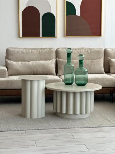 סט שולחנות סלון דגם אליס - מהתצוגה